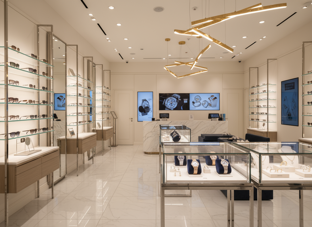 Óticas e Joalherias